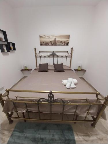 Cama o camas de una habitación en A casa di Anna