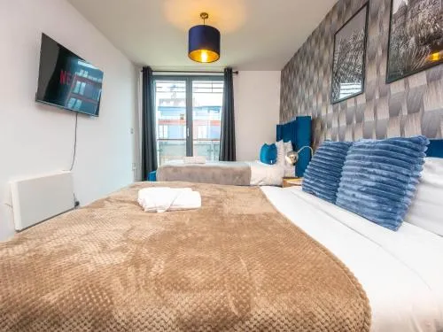 Central Birmingham Apartment with Balcony & Netflix photo 53