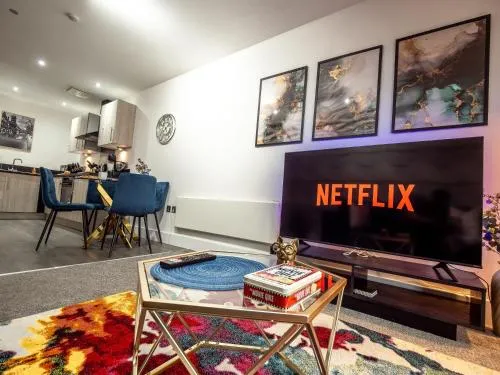 Central Birmingham Apartment with Balcony & Netflix photo 44