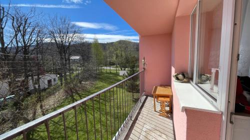 Balkón nebo terasa v ubytování Apartament Lapis Lazuli