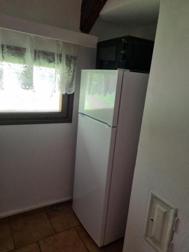 Kuchyň nebo kuchyňský kout v ubytování Chatky a apartmány Apollo na Vysočině