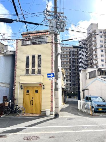 鹤桥站3线热门大站独栋别墅3卧室双卫心斋桥日本桥2站道顿堀3站难波3站梅田Usj神户京都奈良一线直达