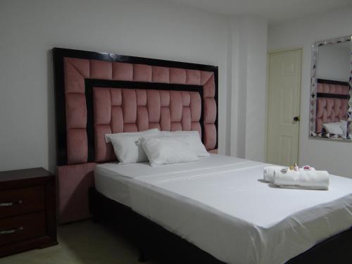 Ένα ή περισσότερα κρεβάτια σε δωμάτιο στο San Alejo