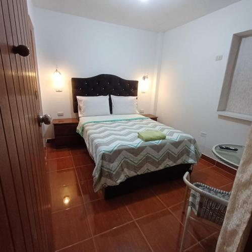 El Capricho Paracasにあるベッド