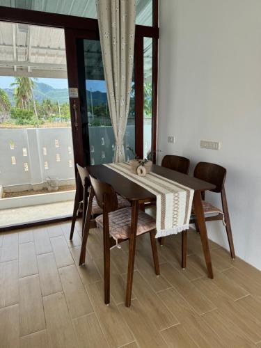 Μπαλκόνι ή βεράντα στο Jc Pran บ้านพัก