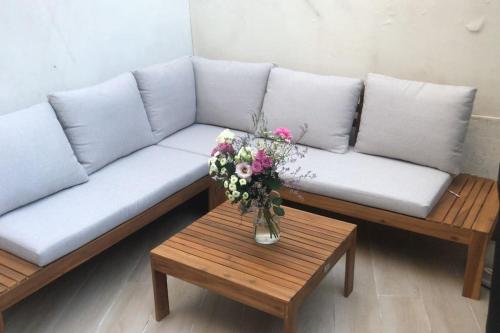 Appartement avec cour privative