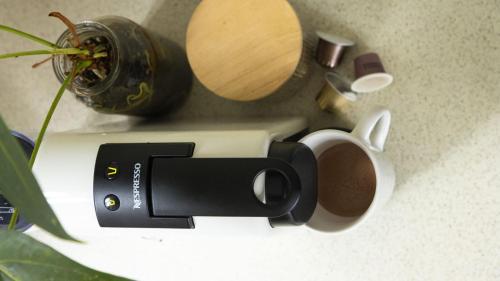 Gidgets on Gretelにあるコーヒーまたはお茶