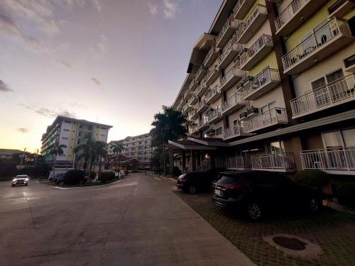 Budova, kde se aparthotel nachází