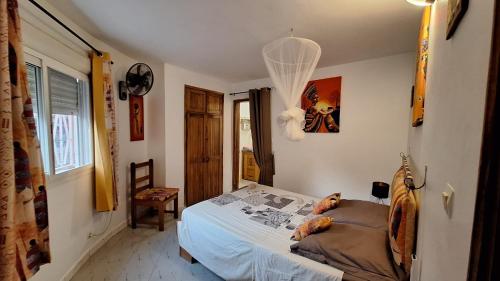 En eller flere senge i et værelse på Safari Village - Case73