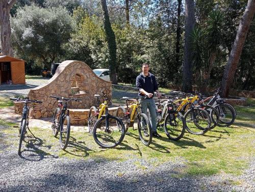 Катание на велосипеде по территории Podere San Filippo B&B-Apartment-Pet Friendly-Rent Bike and Bike Friendly или окрестностям