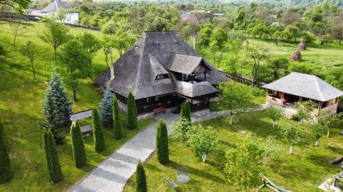 Landskap semula jadi dekat dengan the country house
