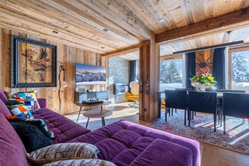 Гостиная зона в Résidence Fitz Roy