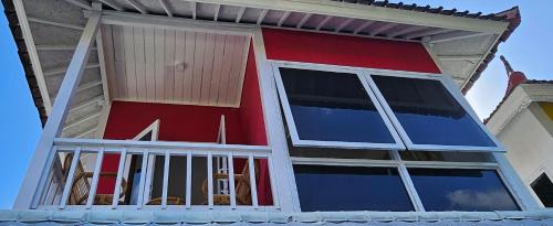 En balkon eller terrasse på United Colors of Lembongan