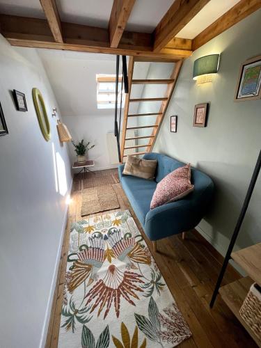 Ruang duduk di Appartement entier 3 chambres hyper centre