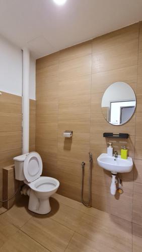 Koupelna v ubytování Jade Guesthouse Jonker Melaka