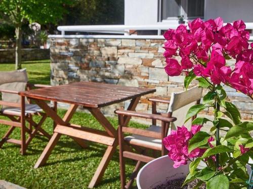 Ein Garten an der Unterkunft Toroni Dreams