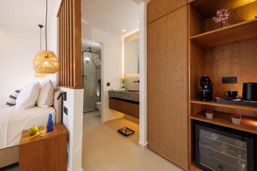 Koupelna v ubytování Deos Luxury Suites - Adults Only