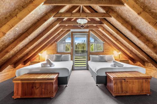 Χώρος καθιστικού στο Madigan Cottages - The Barn Pet Friendly