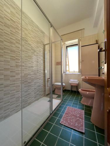 Koupelna v ubytování RivieraRent Ca Bolla sul mare MTB paradise