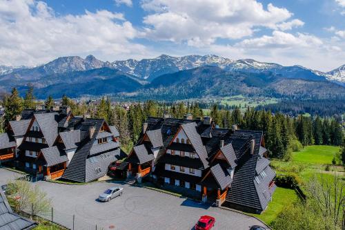 Landskap semula jadi dekat dengan apartmen