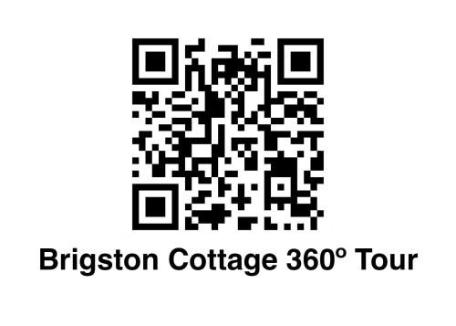 a black and white qr code with a diffusion conference text at Amazing Cottage & detached Annex sleeps 8, Extra Deep Hot tub, Super Fast wifi, New for 2024 is the addition of Wood Fired Sauna in Castle Douglas