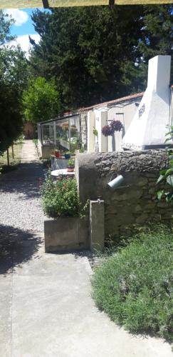 Zahrada ubytování Maison Occitane