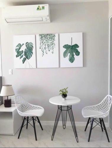 Posezení v ubytování Căn Hộ Ocean Vista 1PN