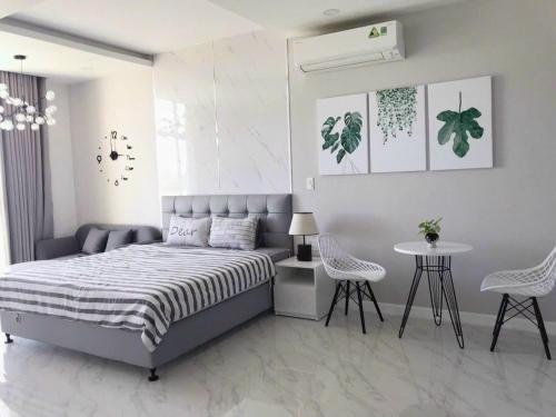 Posezení v ubytování Căn Hộ Ocean Vista 1PN