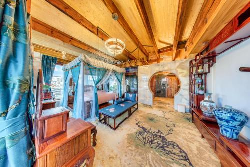 Un lugar para sentarse en Lijiang Shuhe Zuo'an Inn
