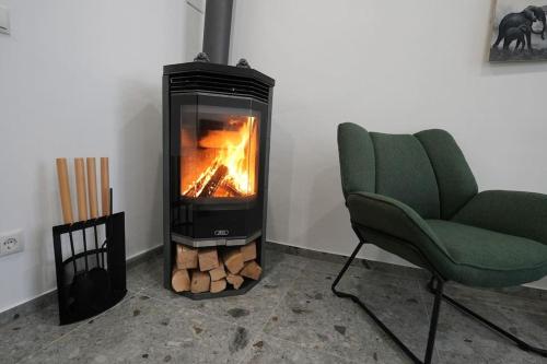 Foto dalla galleria di Suite mit Badewanne, Kamin und Parkplatz a Graz