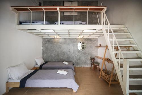 Postel nebo postele na pokoji v ubytování FineUpHome บ้านพักเหมาหลัง 3 ห้องนอน 2 ห้องน้ำ ห้องครัว ห้องรับแขก ห้องรับประทานอาหาร พร้อมสระว่ายน้ำส่วนตัว