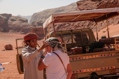Tetamu yang menginap di Wadi Rum Stars Valley