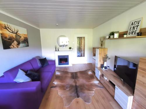 Χώρος καθιστικού στο Maria Alm - Cozy & Modern Apartment Mountain View