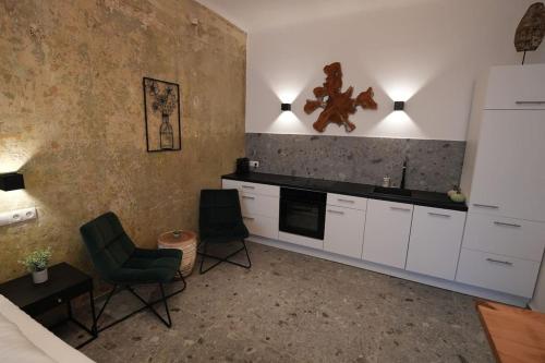 Luxusapartment mit Badewanne und Parkplatz