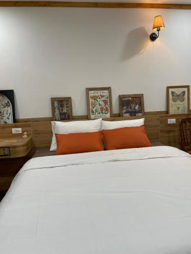 Postel nebo postele na pokoji v ubytování Retro House Mộc Châu