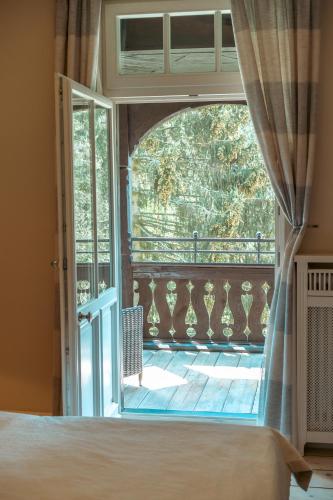 Ένα ή περισσότερα κρεβάτια σε δωμάτιο στο Villa Klara - Apartamenty Wakacyjne