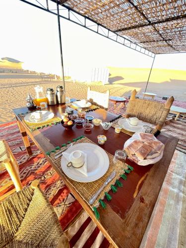 Comida en el tented camp o alrededores
