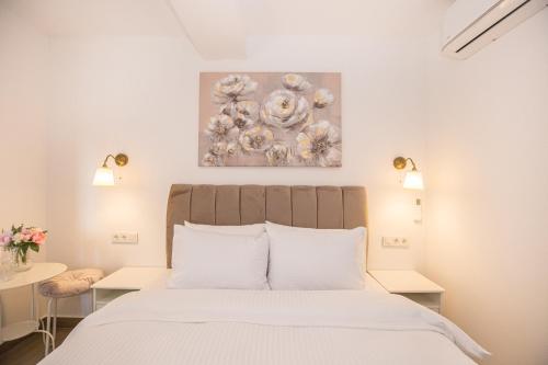 Postel nebo postele na pokoji v ubytování Mind apartment and rooms
