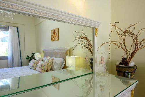Perla Apartmentsにあるベッド