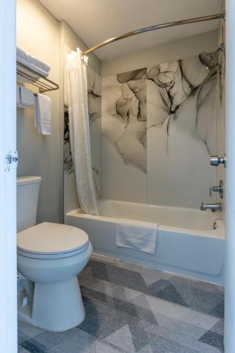 Freer Executive inn and Studiosにあるバスルーム