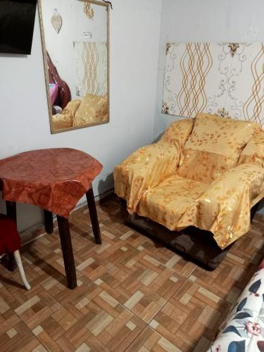 Postel nebo postele na pokoji v ubytování Posada Ternura