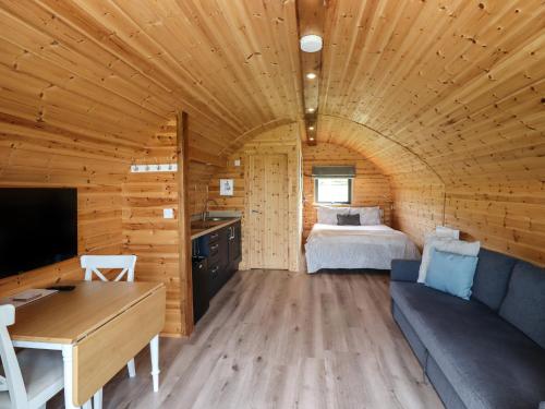 Una cocina o cocineta en Cleugh Lodge