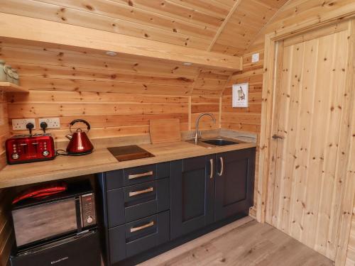 Una cocina o cocineta en Dryfe Lodge
