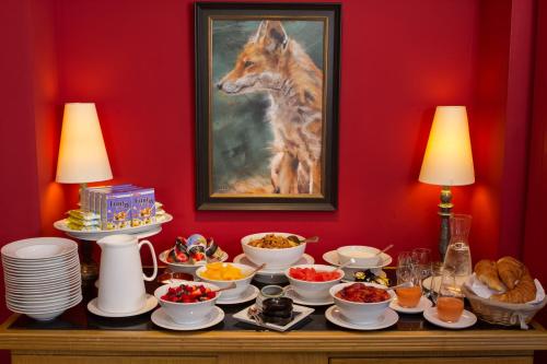 Mad på kroen eller i nærheden