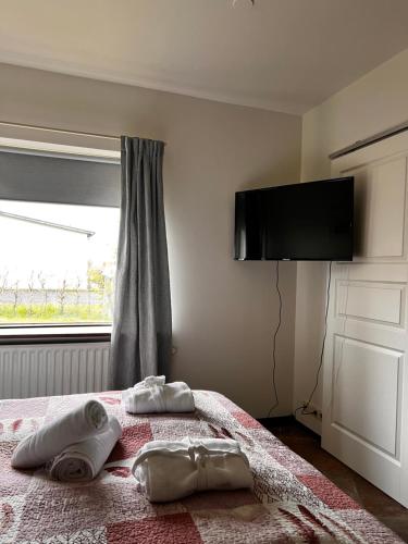 Postel nebo postele na pokoji v ubytování Hotel Skógá by EJ Hotels