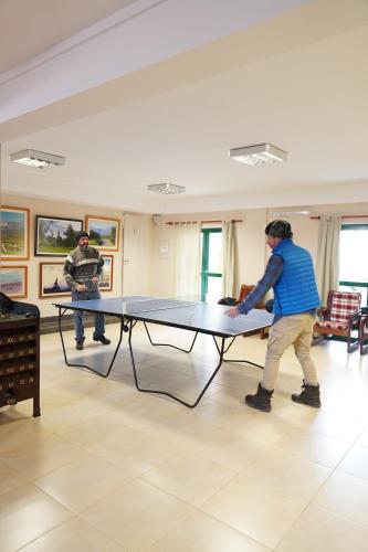 Instalaciones para jugar ping pong en Hotel Tafí o alrededores