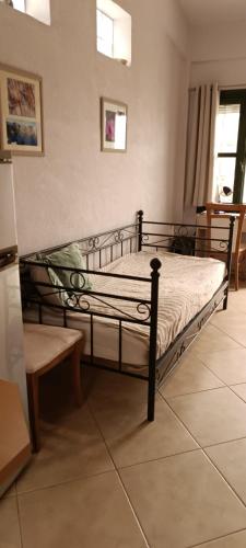 Ένα ή περισσότερα κρεβάτια σε δωμάτιο στο Seaside Apartments 1