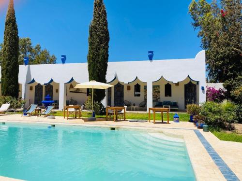 Villa con piscina y casa en L' Ecrin de Mogador Essaouira, en Ounara