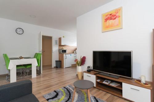 Televisyen dan/atau pusat hiburan di Apartma Fantazija