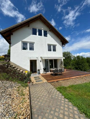 Budova, kde se apartmán nachází